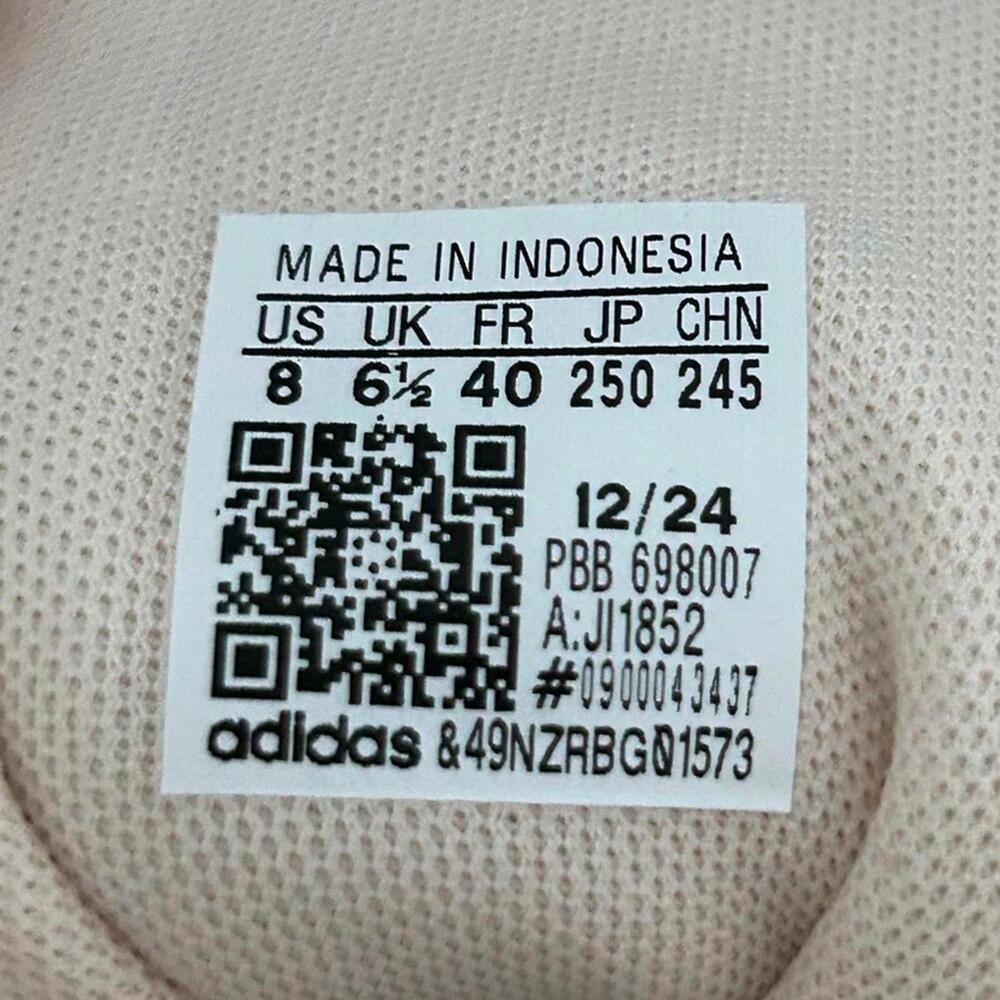 Adidas Urban Court Shoes "Powder Pink Pastel" JI1852 Women's 8 | NEW - Picture 7 of 7